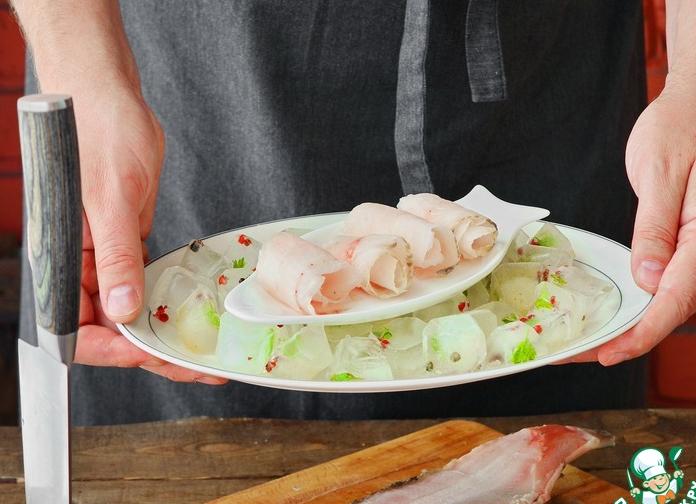 Строганина из муксуна – рецепт приготовления